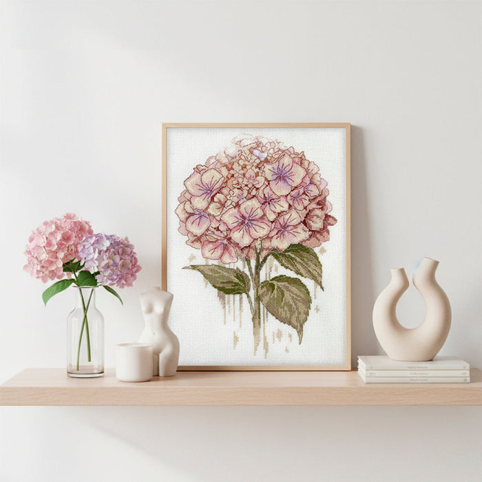 Cross-stitch kit - A Fragile Bloom AH-309