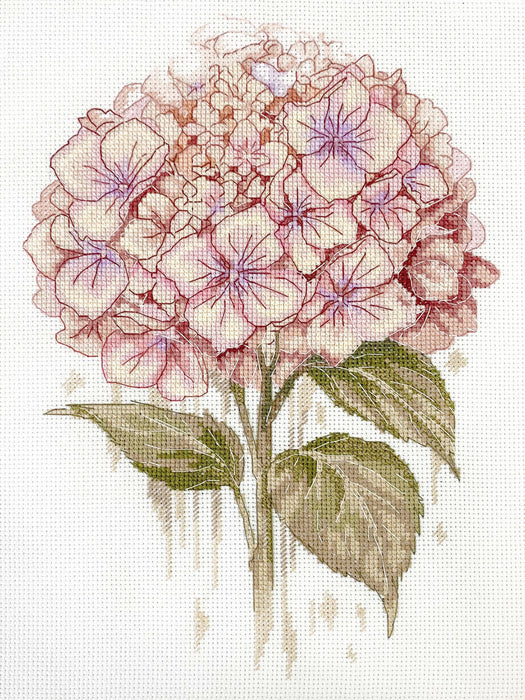 Cross-stitch kit - A Fragile Bloom AH-309