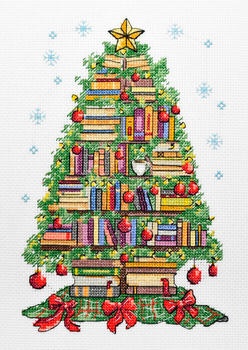 Cross-stitch kit - Reader's Christmas tree AH-315