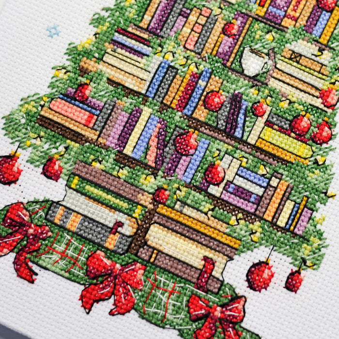 Cross-stitch kit - Reader's Christmas tree AH-315