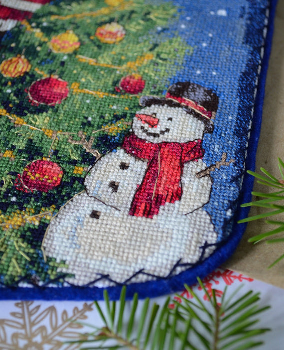 DIY Counted Cross-stitch boot kit - Spark the celebration