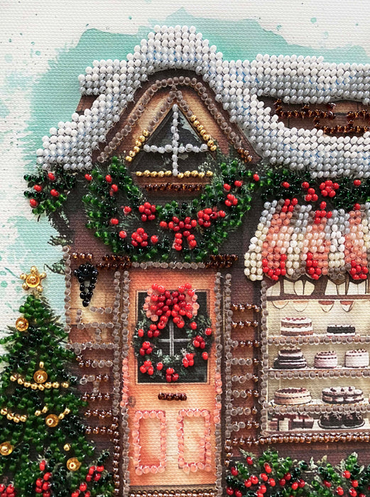Mid-sized bead embroidery kit - Time to Celebrate