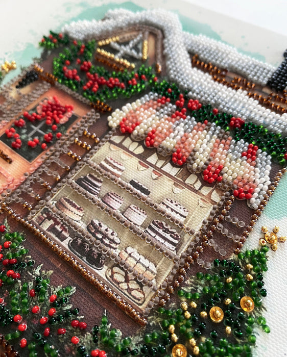 Mid-sized bead embroidery kit - Time to Celebrate