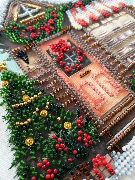 Mid-sized bead embroidery kit - Time to Celebrate