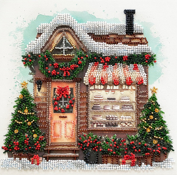 Mid-sized bead embroidery kit - Time to Celebrate