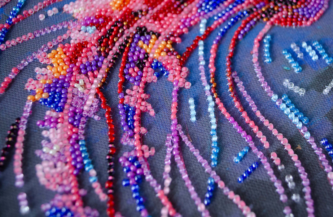 Mid-sized bead embroidery kit -Dangerous grace