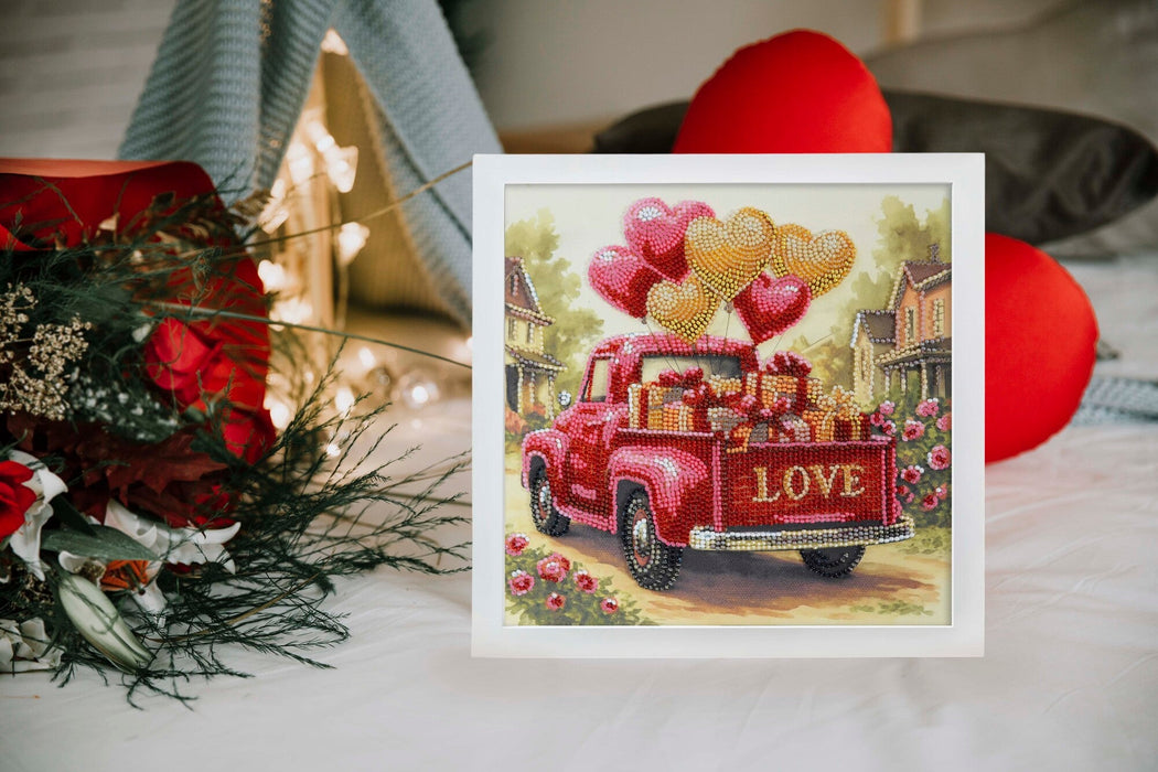 Bead embroidery kit - Gift Love AMB-132