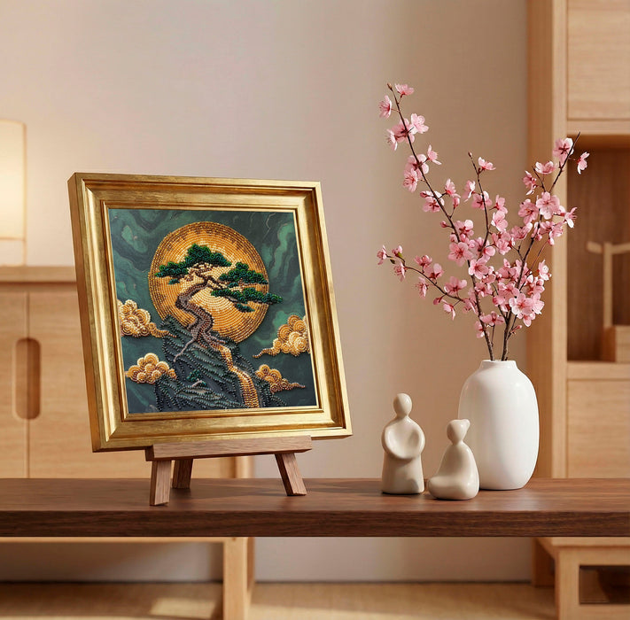 Bead embroidery kit - Tree of Wisdom AMB-134