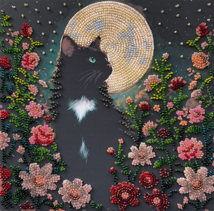 Bead embroidery kit - Can`t Sleep AMB-136