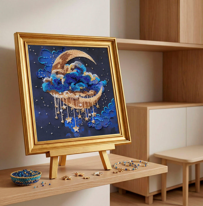 Bead embroidery kit - Cradle of Stellar Dreams AMB-138