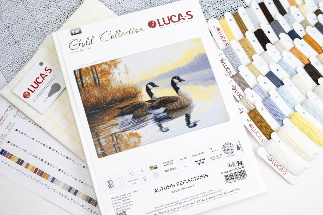 Autumn Reflections B728L Counted Cross-Stitch Kit