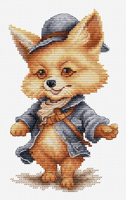 The Hunter B1413L Counted Cross-Stitch Kit