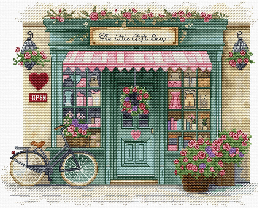 The Little Gift Shop B1429L Counted Cross-Stitch Kit