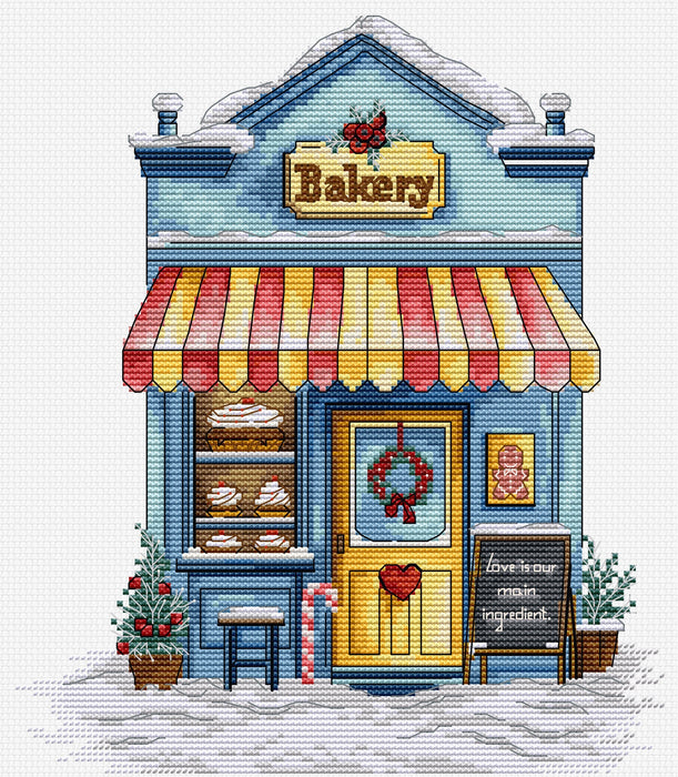Patisserie Bakery B1430L Counted Cross-Stitch Kit
