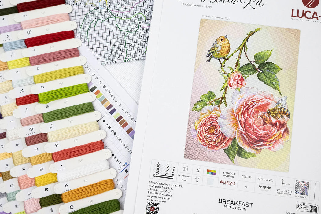 Breakfast B7053L Counted Cross-Stitch Kit