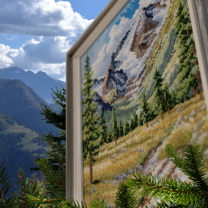 Mountain Path BC8104 Counted Cross Stitch Kit