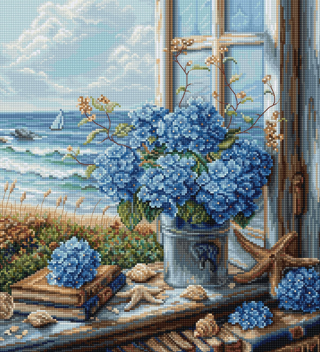 Sea View BU5065L Counted Cross-Stitch Kit