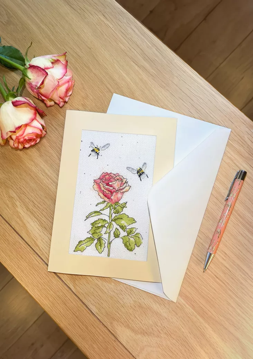 Bee Mine Forever -Thread Pack XGC59-TP Counted Cross Stitch Kit