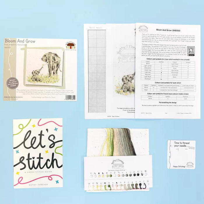 Bloom and Grow XHD155 Counted Cross Stitch Kit