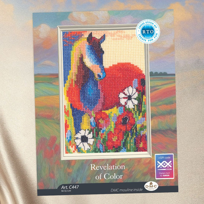 Revelation of Color C447 Counted Cross Stitch Kit