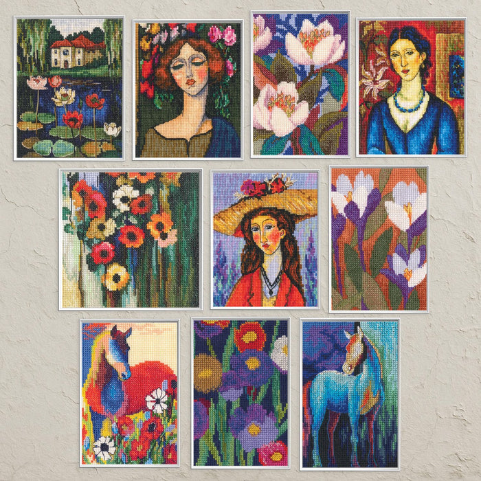 Revelation of Color C447 Counted Cross Stitch Kit