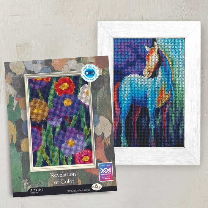 Revelation of Color C448 Counted Cross Stitch Kit