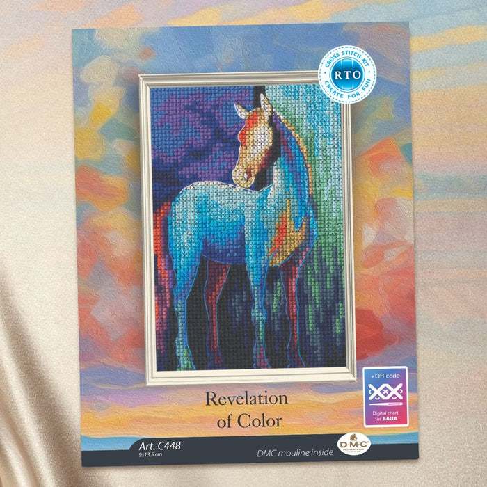 Revelation of Color C448 Counted Cross Stitch Kit