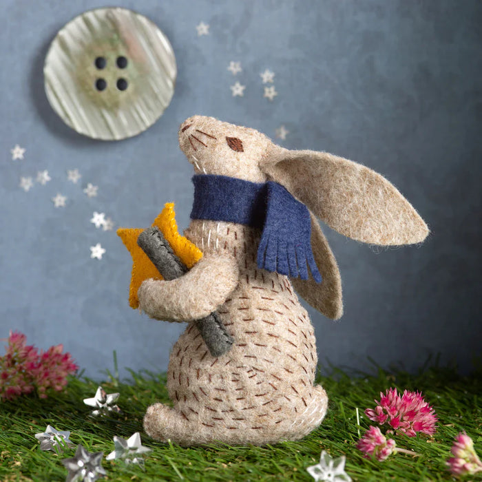 Felt Craft Mini Kit Prof Hare Stargazer from felt FAHAR1F