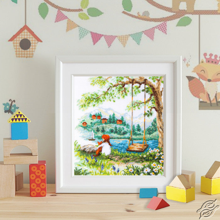 Carefree Days 70-42 Counted Cross-Stitch Kit
