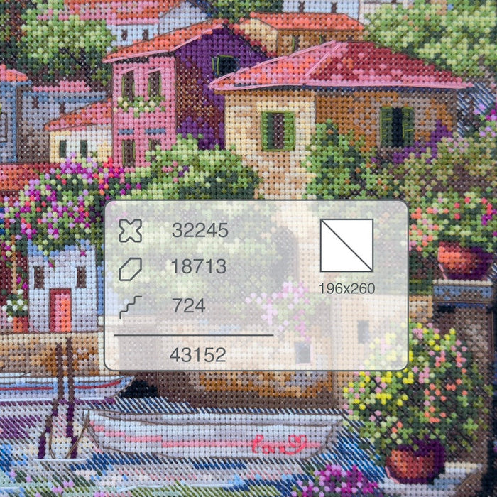 Coastal Gardens K-297 Counted Cross-Stitch Kit