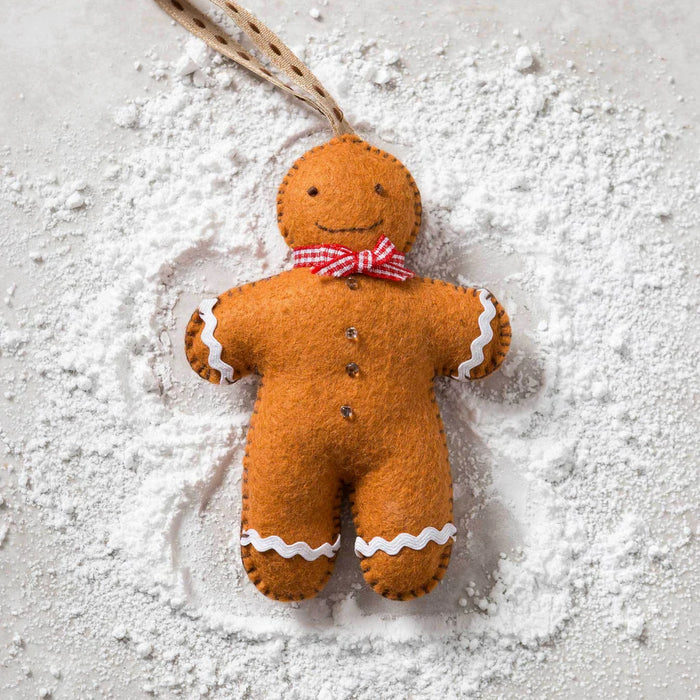 Felt Craft Mini Kit Gingerbread Man from felt MKMAN1F