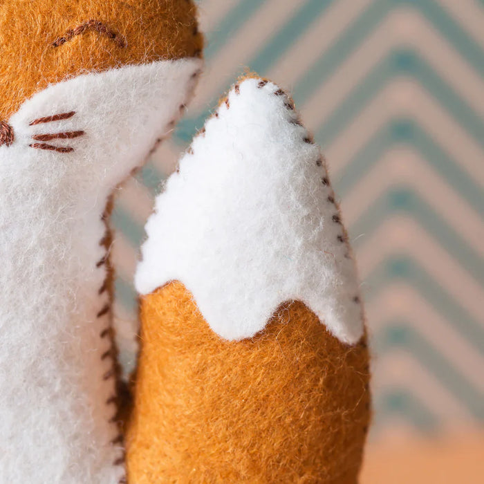 Felt Craft Mini Kit Fox from felt MKFOX1F