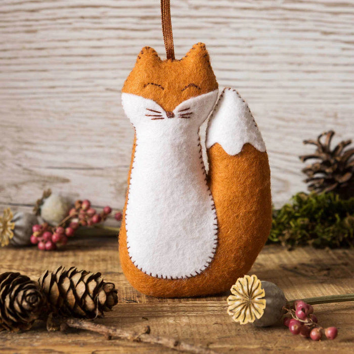 Felt Craft Mini Kit Fox from felt MKFOX1F