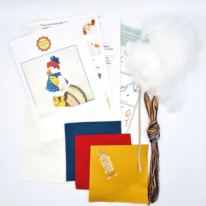 Sam the Seagull Felt Craft Mini Kit MKSSG1F