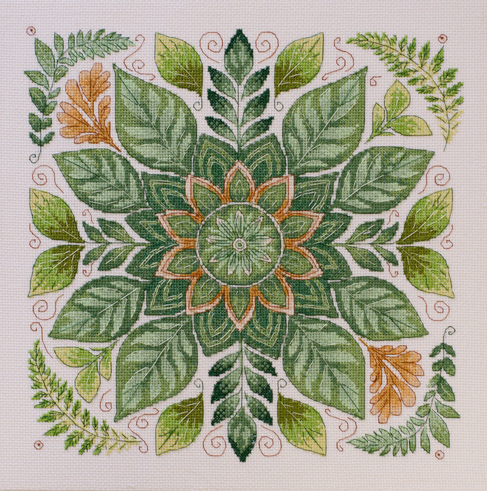 Cross-stitch kit - Dance of the Leaves AH-301