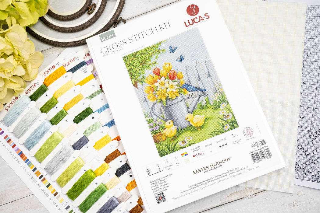 Easter Harmony BU5106L Counted Cross-Stitch Kit