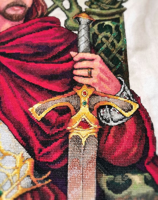 King Arthur 174-Z008 MK Counted Cross Stitch Kit