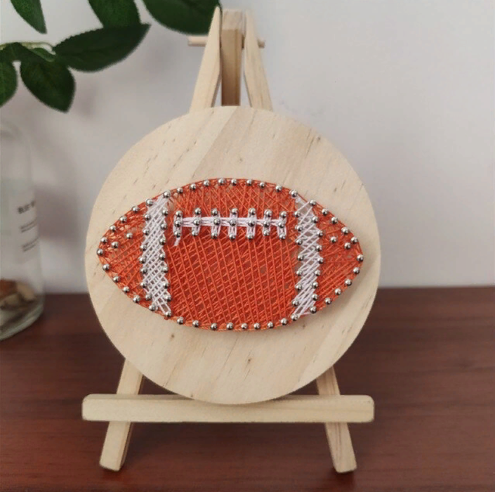 String Art DIY Kit - football. Wizardi Craft Kit F07-M12-1-DHAA28284