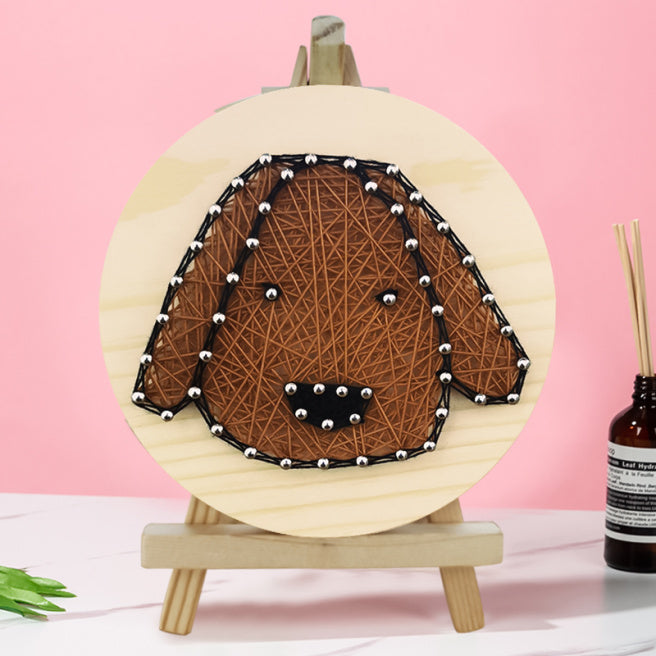 String Art DIY Kit - Dog. Wizardi Craft Kit F07-M12-1-DHAA28332