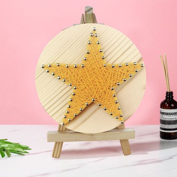 String Art DIY Kit - Starfish. Wizardi Craft Kit F07-M12-1-DHAA28334