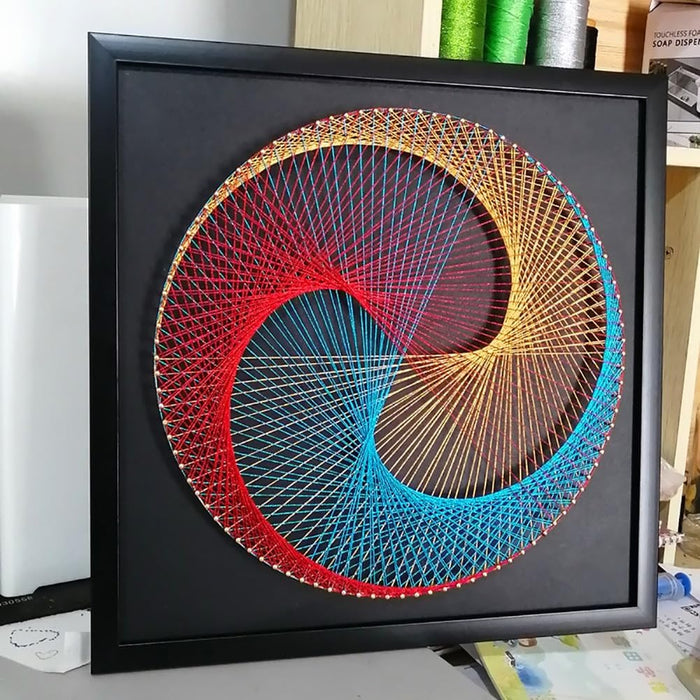 Spiral Circle String Art kit F07-M12-2-DHGG29221