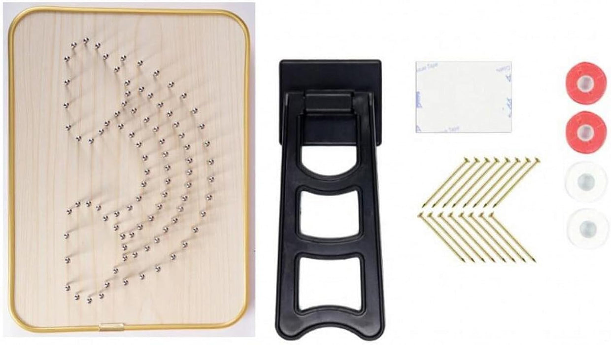 String Art DIY Kit - Football. Wizardi Craft Kit F07-M12-4-DHBB28027