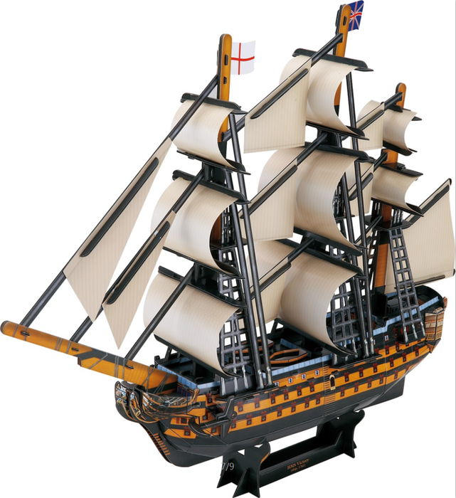 HMS Victory Paper Model Kit F07AM15-10-H-103