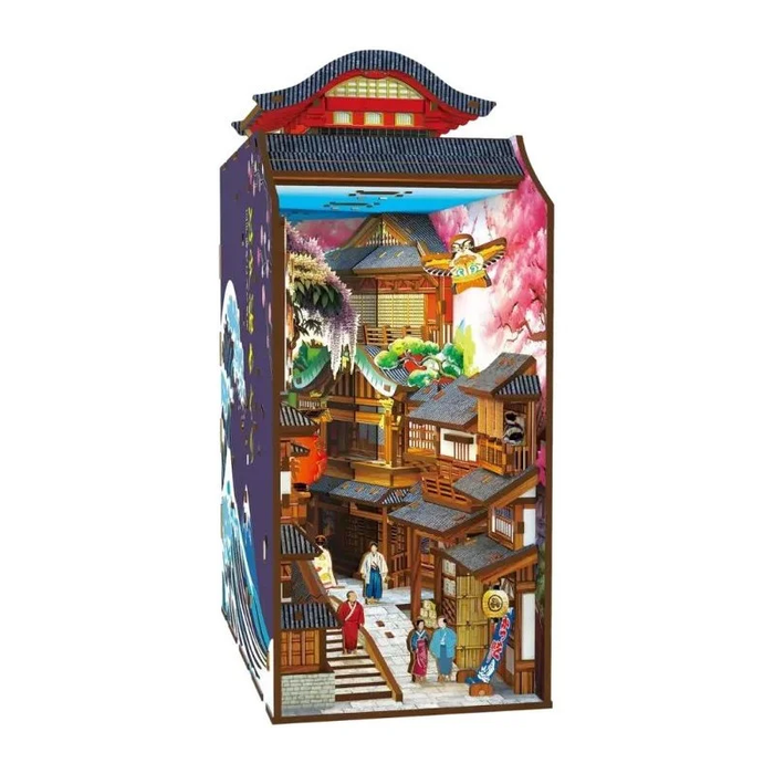 Edo Sakura Journey Wooden Book Nook Kit F07AM15-8-68049