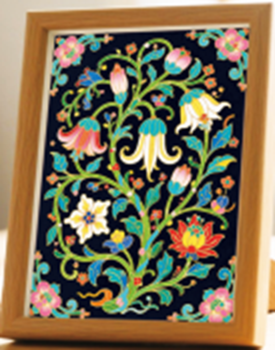 Tree of Paradise Cloisonne Art Kit F07AM3-19-11