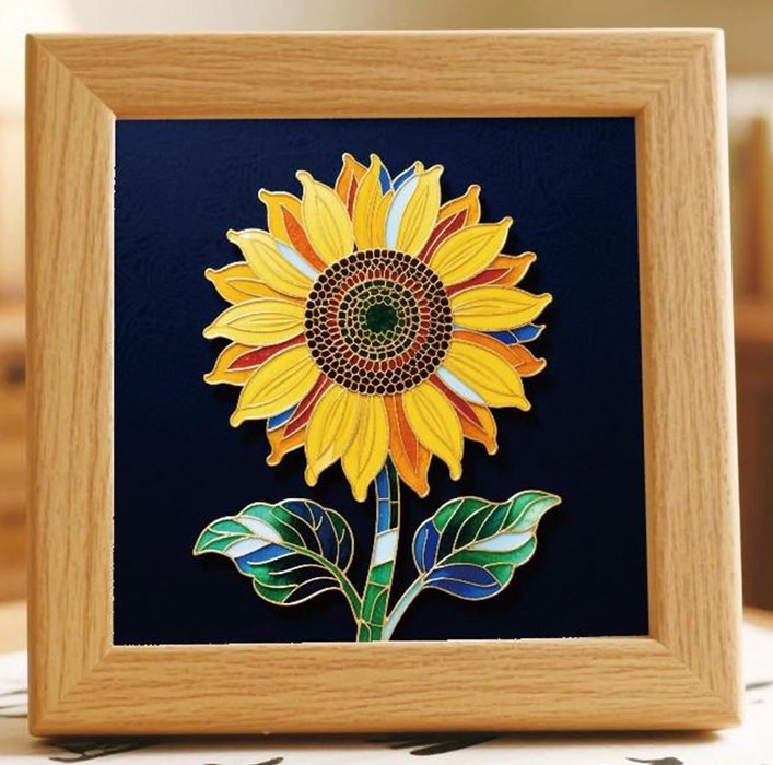 Sunflower Cloisonne Art Kit F07AM3-20-10