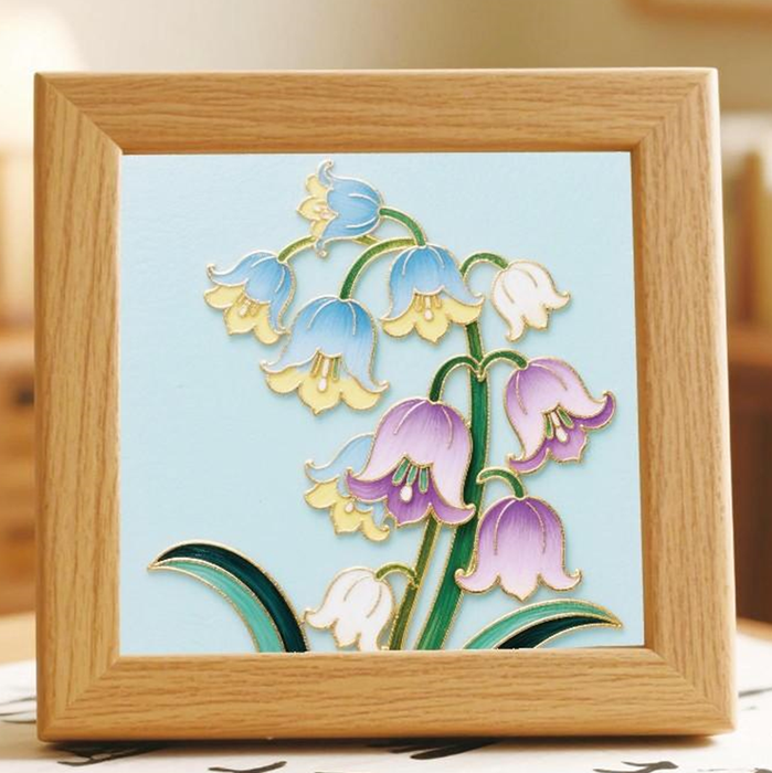 Bellflowers Cloisonne Art Kit F07AM3-20-9