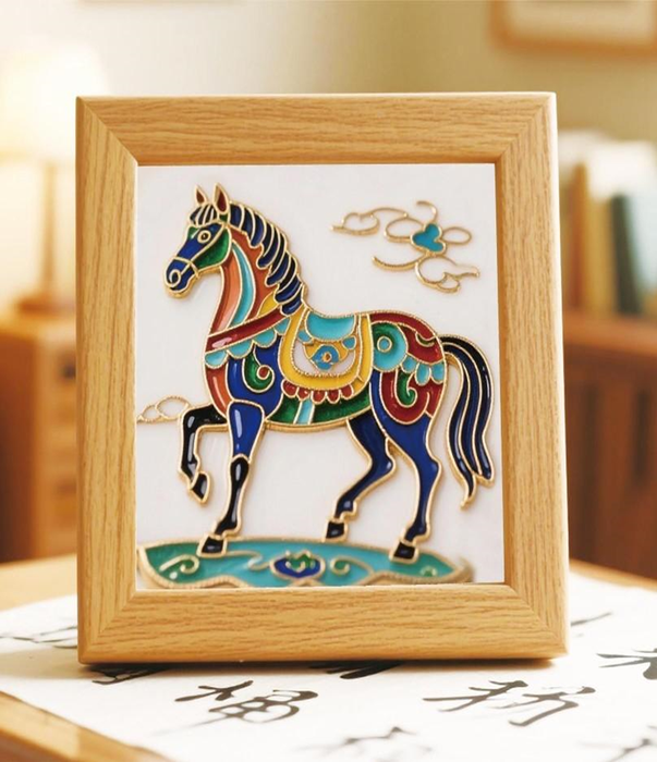 Horse Cloisonne Art Kit F07AM3-21-2