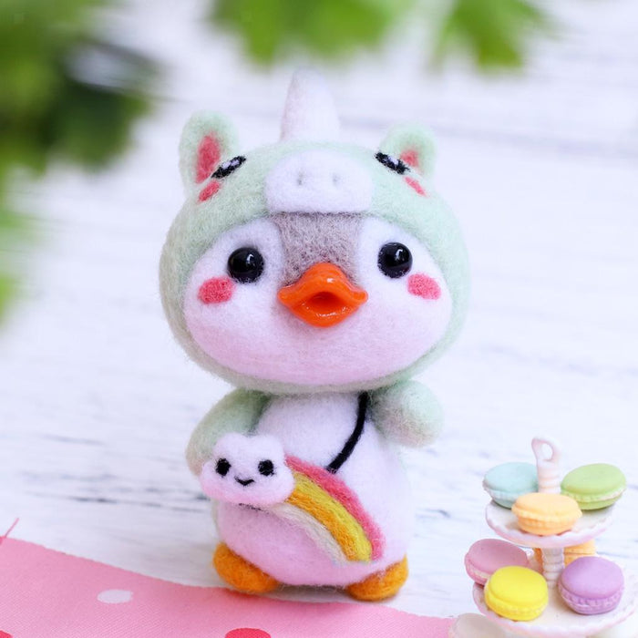 Unicorn Duckling Needle Felting Kit F07AM3-71