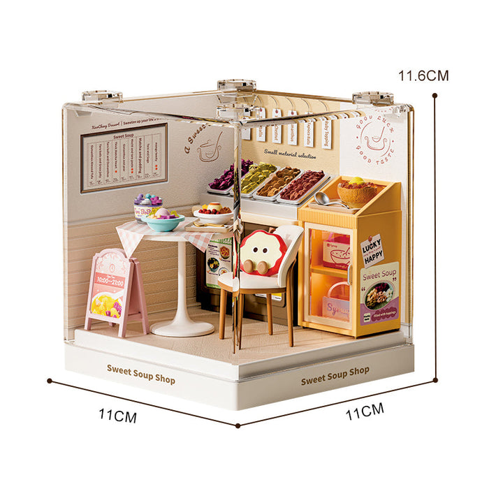Sweet Soup Shop Miniature Dollhouse Kit F07AM7-19-8032